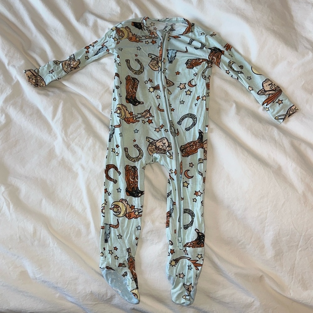 Posh Peanut Casey Footie - 6-9 months